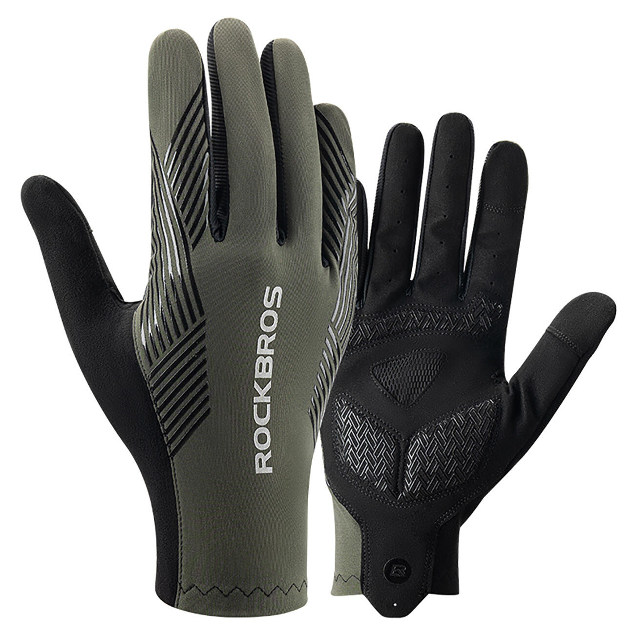 ROCKBROS Rockbros Fahrradhandschuhe Frühling/Sommer/Herbst, voll