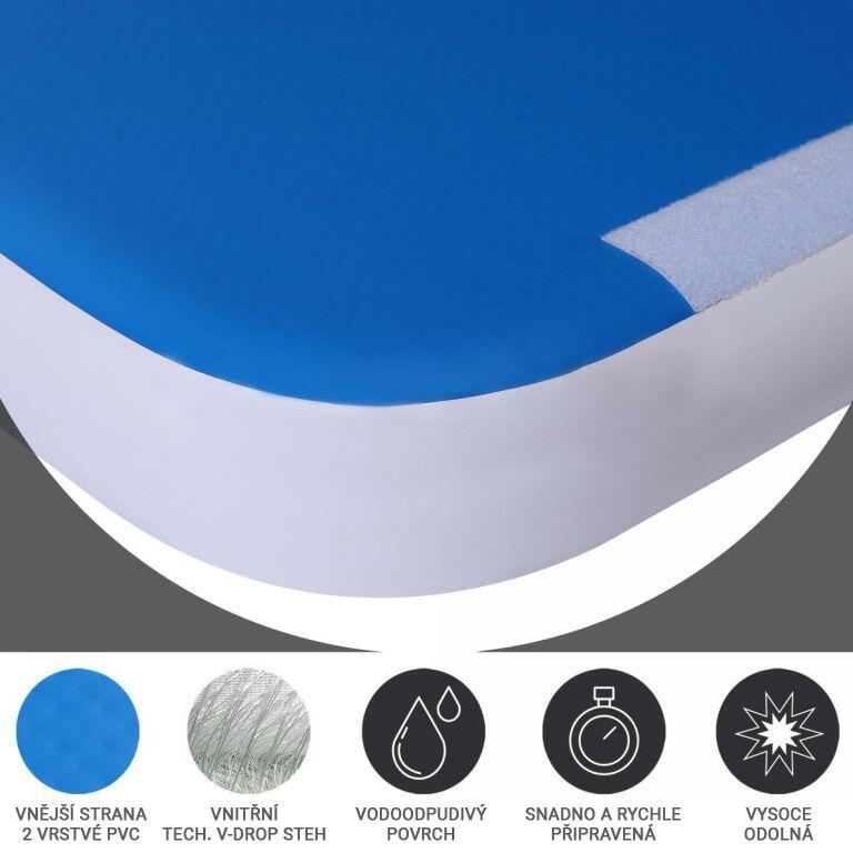 AirTrack Luchtmat - Gymnastiek - Turnmat -  500 x 100 x 10 cm 4/7