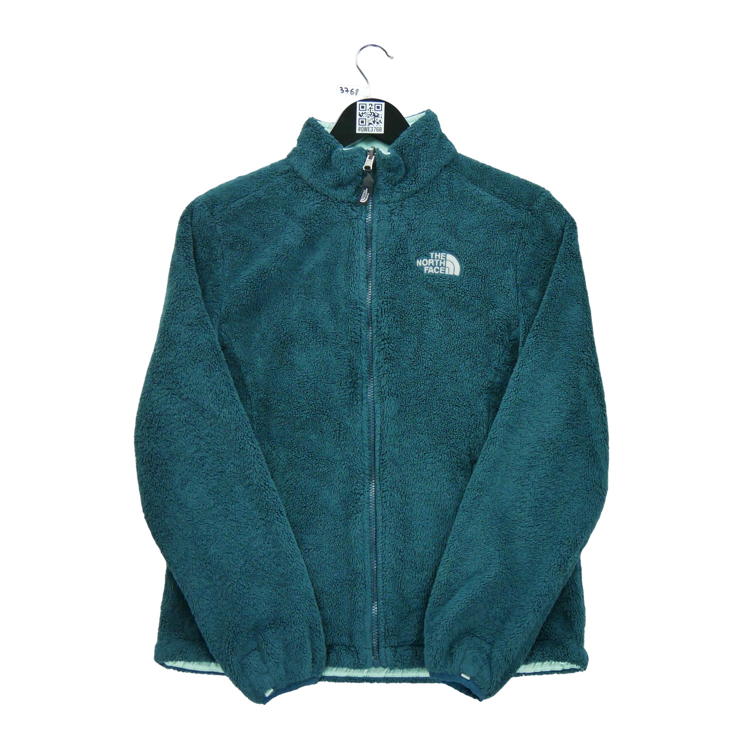 THE NORTH FACE Segunda Vida - Jaqueta de lã azul TNF Osito para mulher - Como novo