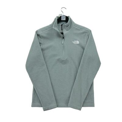 Tweedehands - heren tnf grijs fleece pullover - als nieuw
