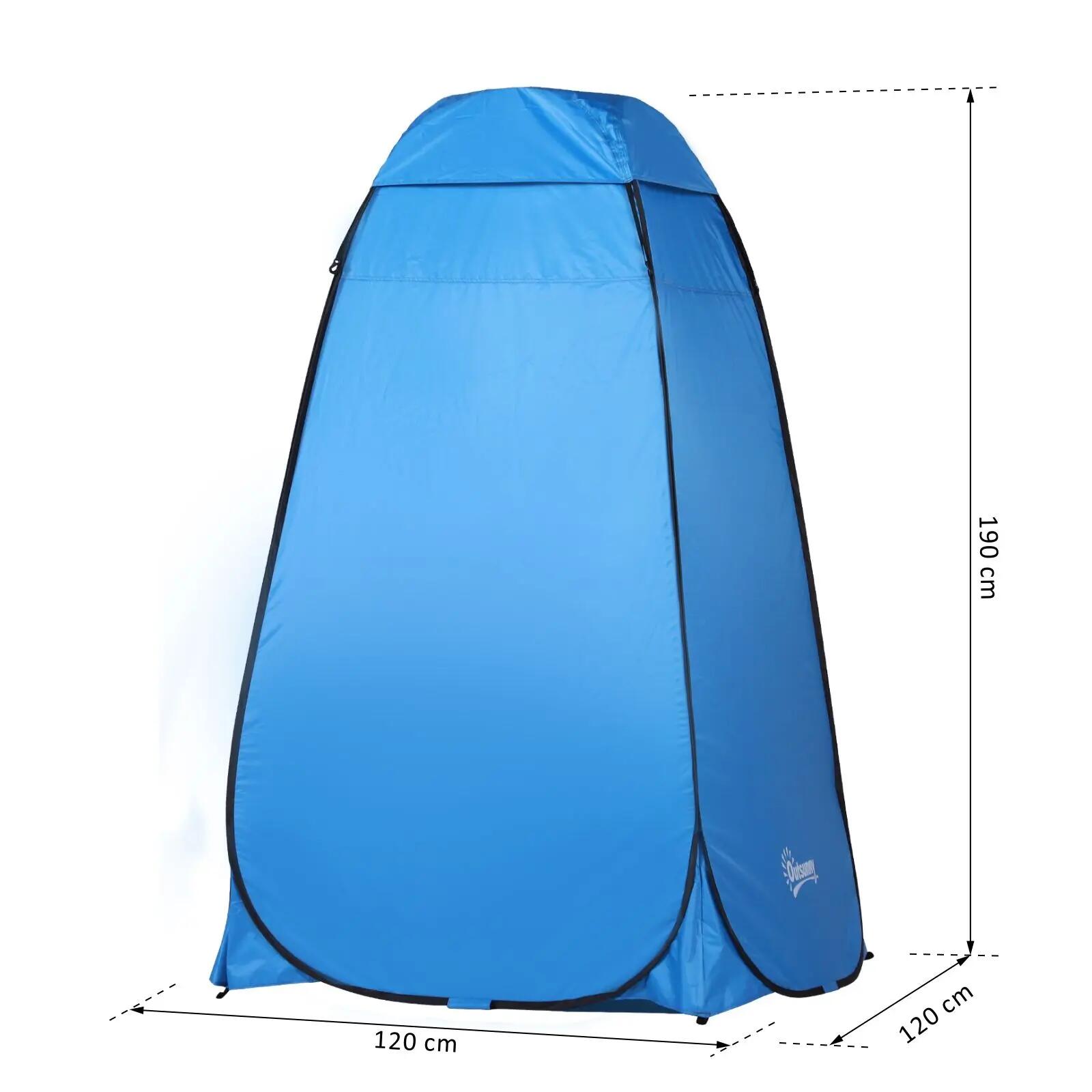 Tente portable - camping/plage - cabine de change, poches 5/6