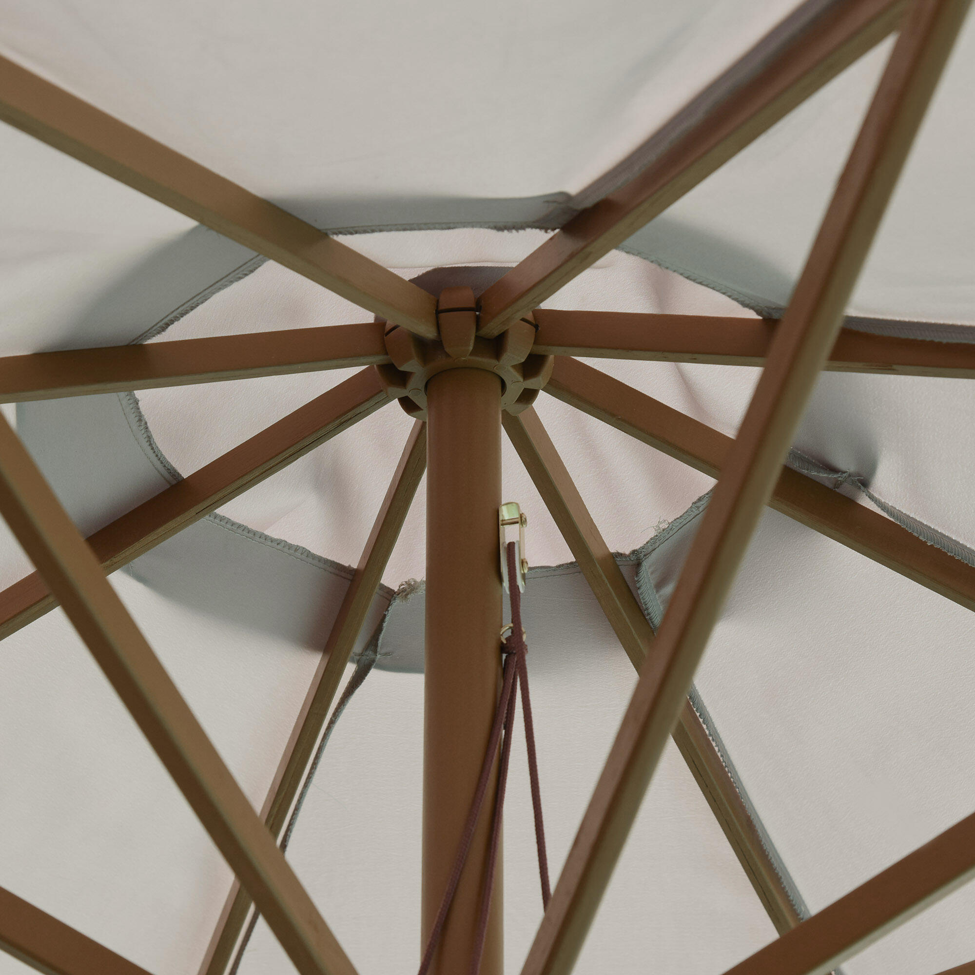Sombrilla de camping Outsunny 300x300x250 cm Gris 6/7