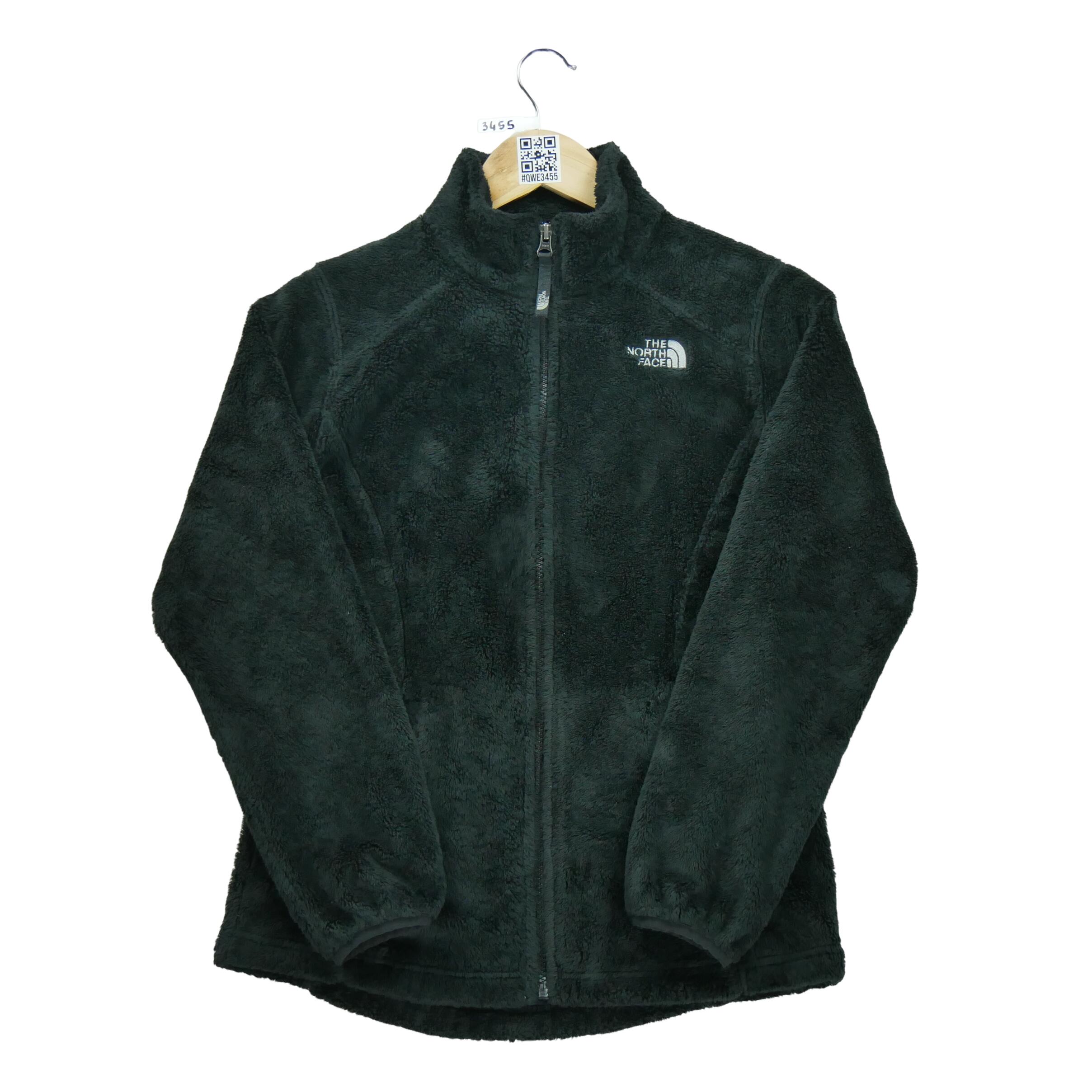 Seconda Mano - Giacca in pile nero Osito TNF da donna - Stato eccellente 1/7