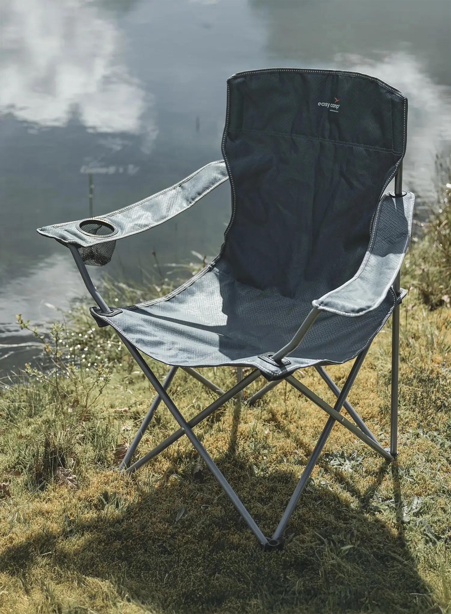 Cadeira de campismo Outwell Spruce Arm Chair Azul Fjord 2/7