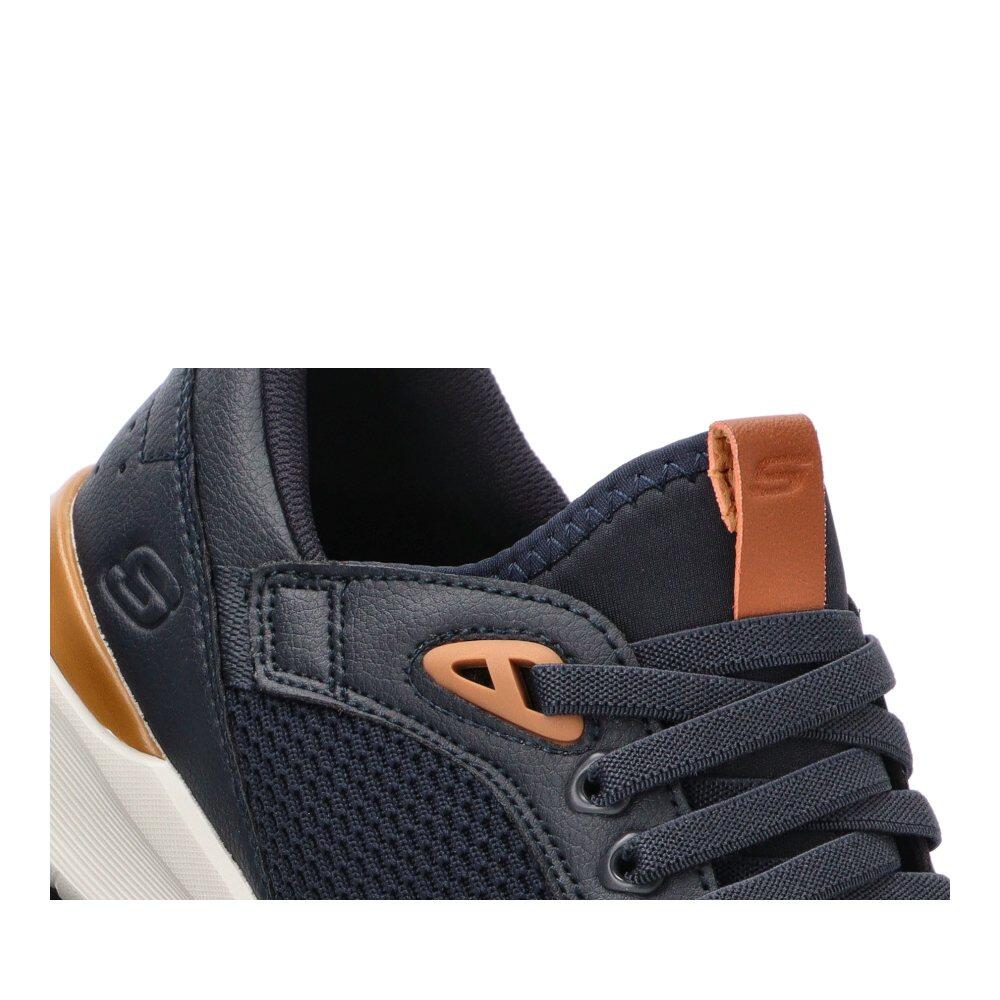 Zapatillas Deportivas Caminar Hombre Skechers 210406_NVY Azul marino Elásticos 6/6