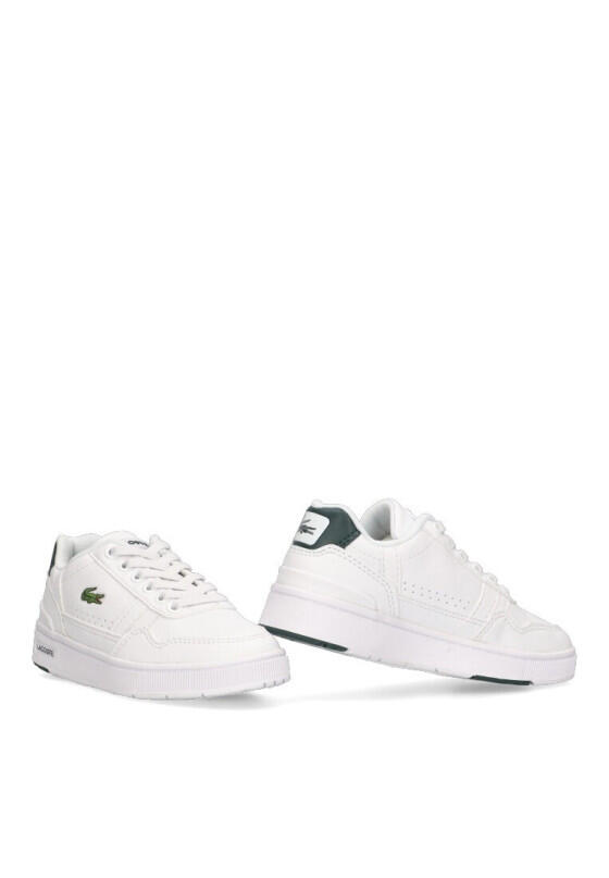 Deportivas Casual Niño Suela Plana - Modelo T-clip 0121 Blanco 5/6