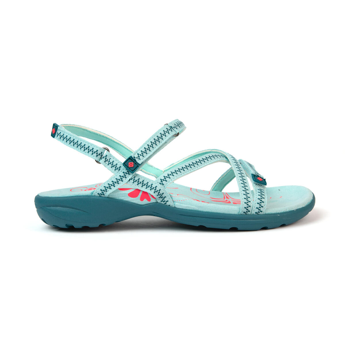 Izas - Sandale De Randonnée Pour Femmes Tencelle V4 - Adhérence Sûre Et Confort Total - Sandales - Jaune|vert - 41 - Decathlon