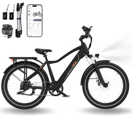 Vélo Electrique Adulte 27.5" E-Bike, APP, NFC, RCB-G5​
