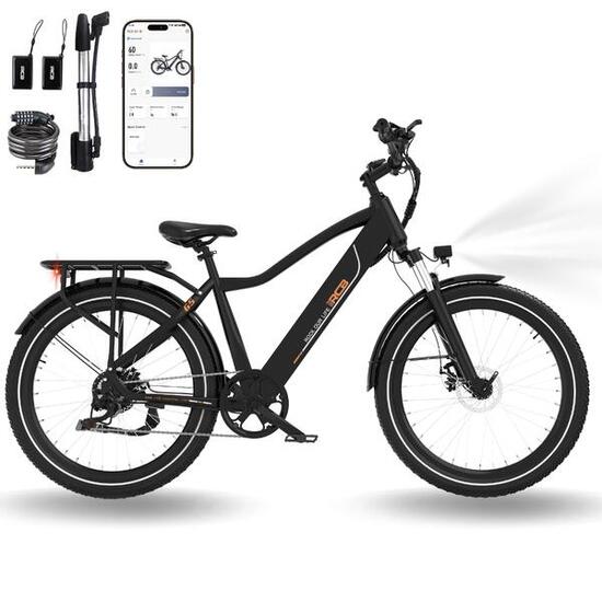 Vélo Electrique Adulte 27.5" E-Bike, APP,NFC, RCB-G5​