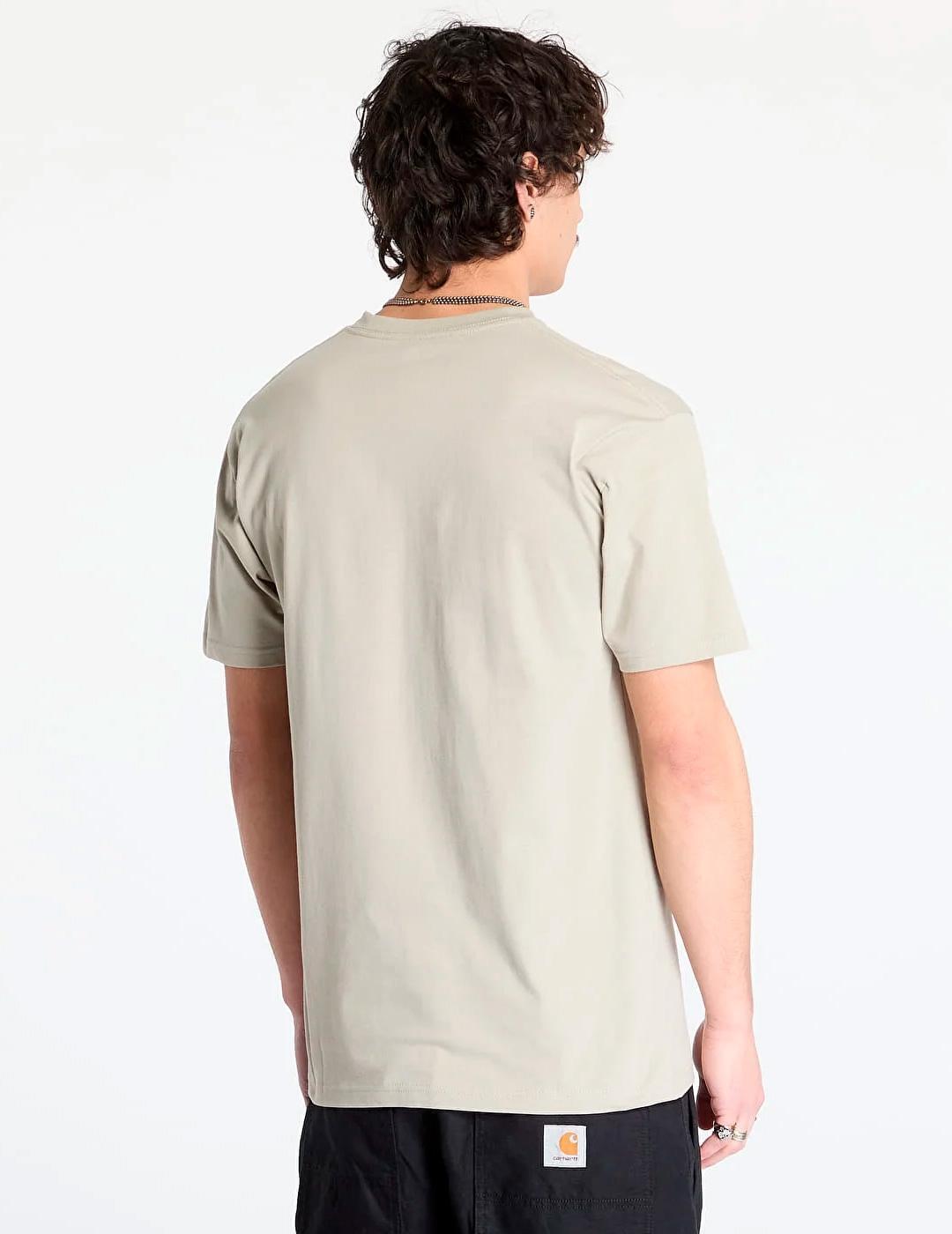 T-shirt pour homme Vans Left chest Gris. 3/5