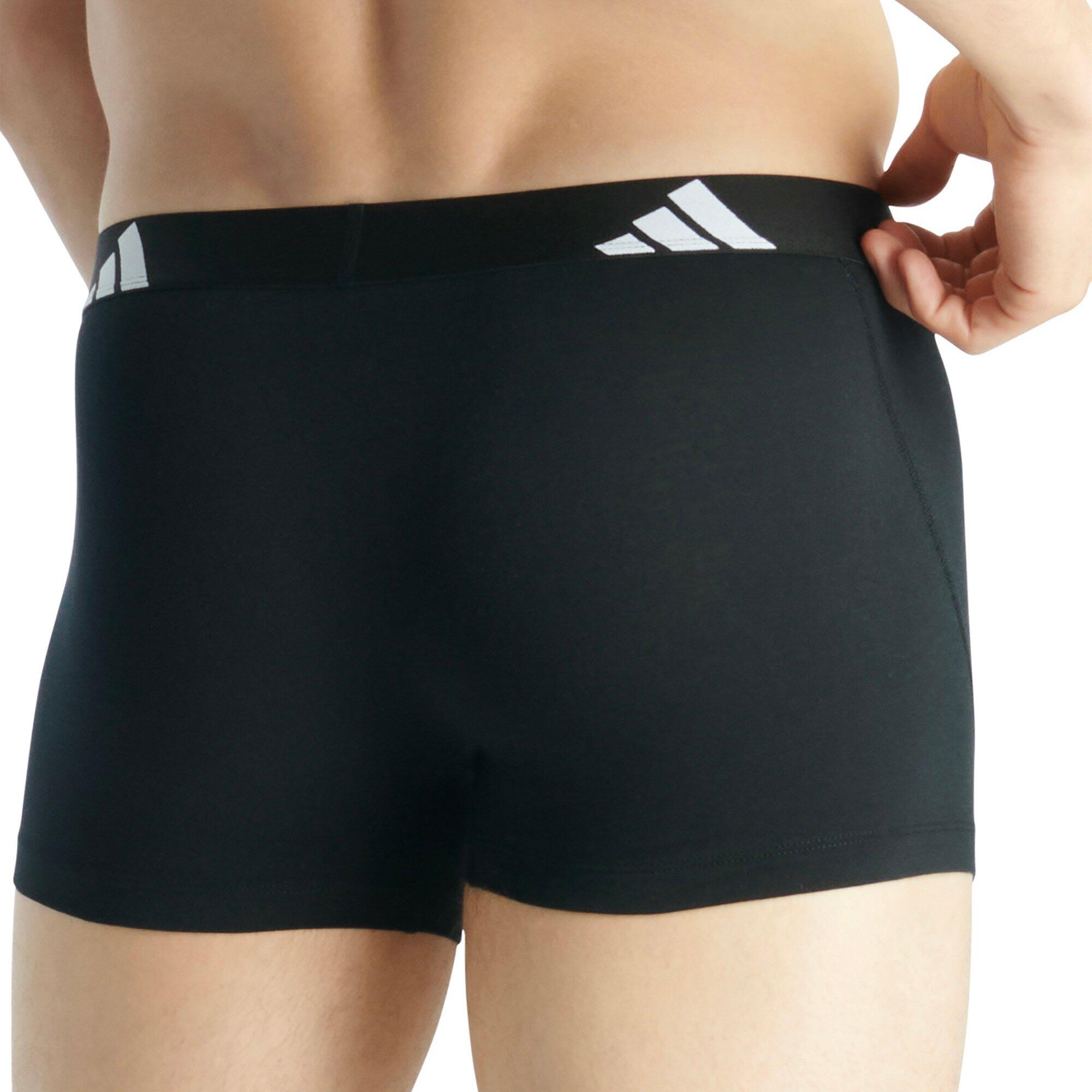 Adidas Basic Boxer Trunk Men Herren Unterhose Shorts Unterwäsche 5er Pack 6/7