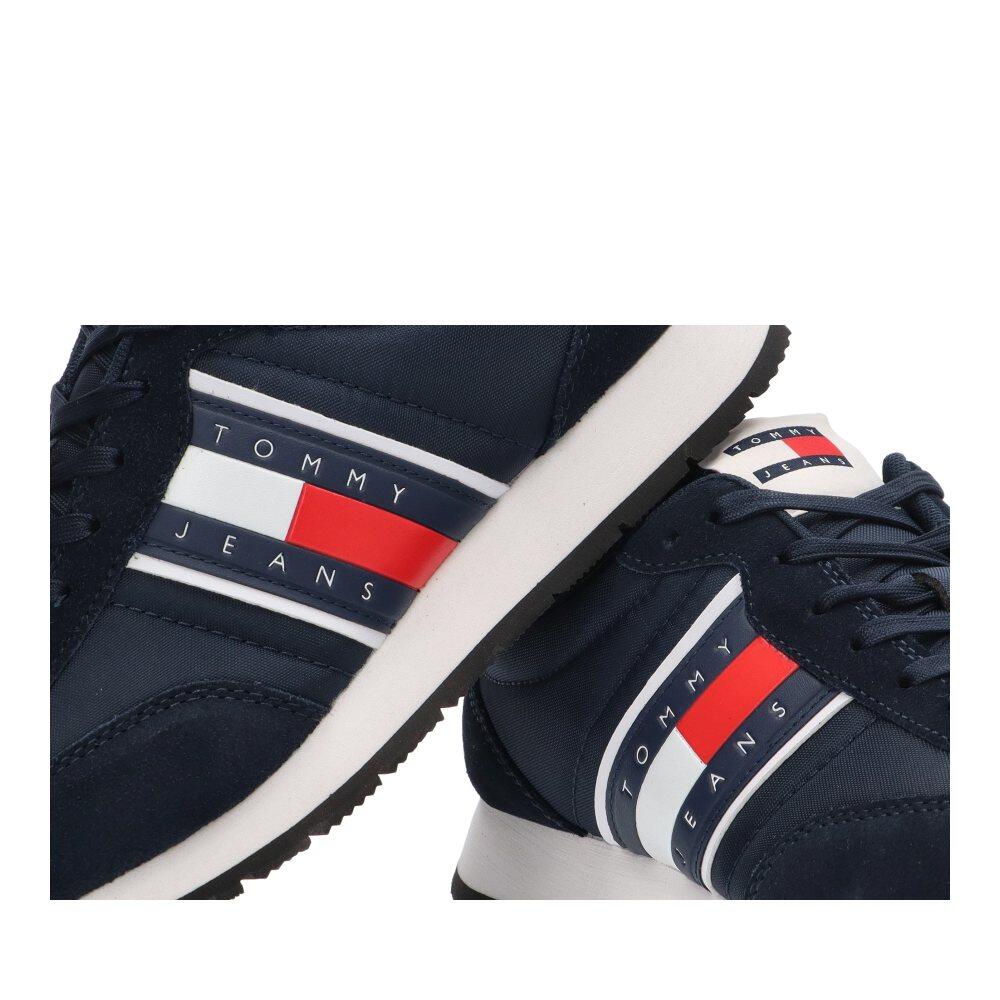 Scarpe Da Ginnastica Tommy Jeans Modello Tjm Runner Casual Colore Blu 6/6