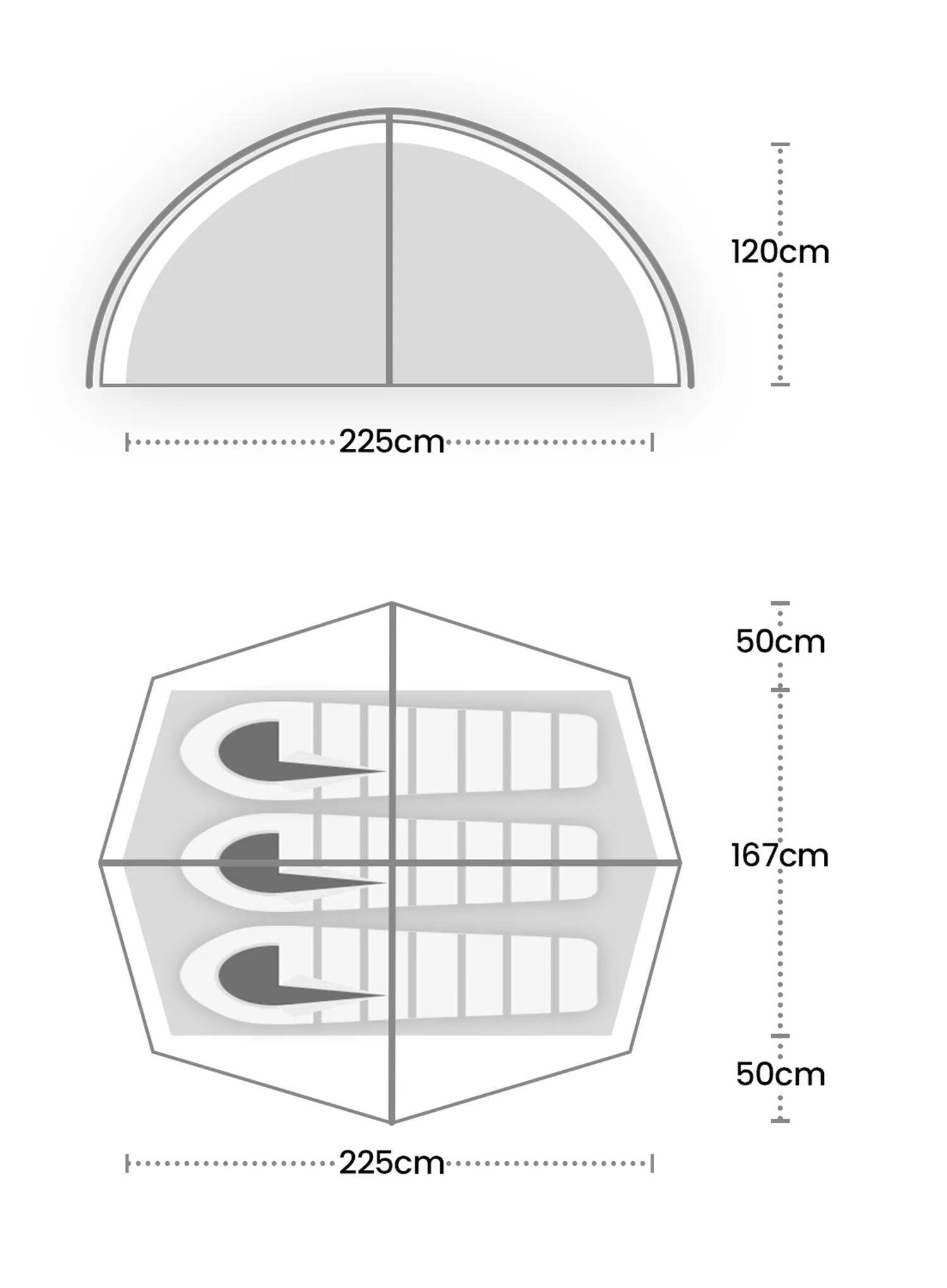 Namiot 3-osobowy Terra Nova Helm Compact 3 2/7