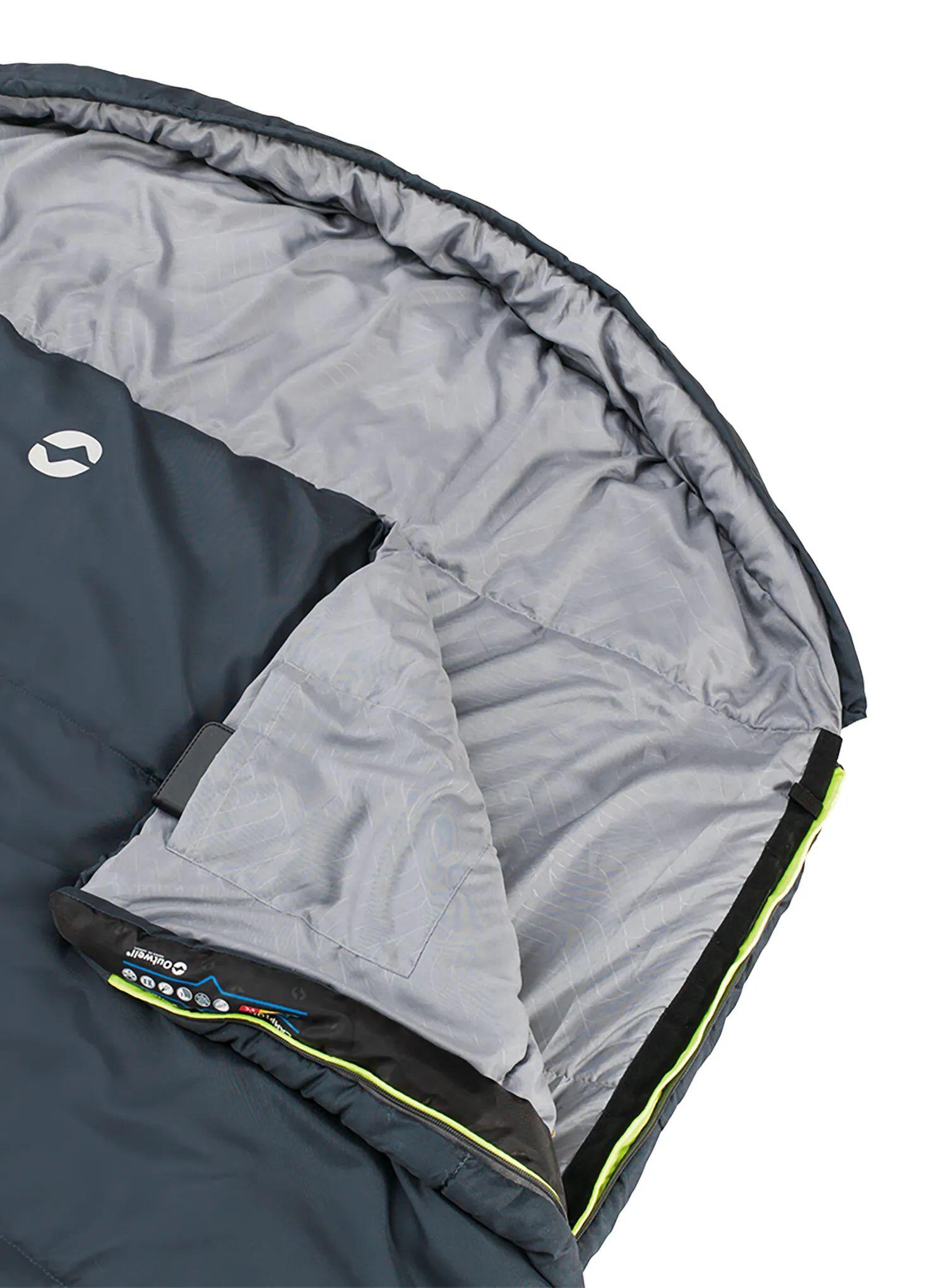 Outwell Campion Lux Double Green Sleeping Bag 4/5