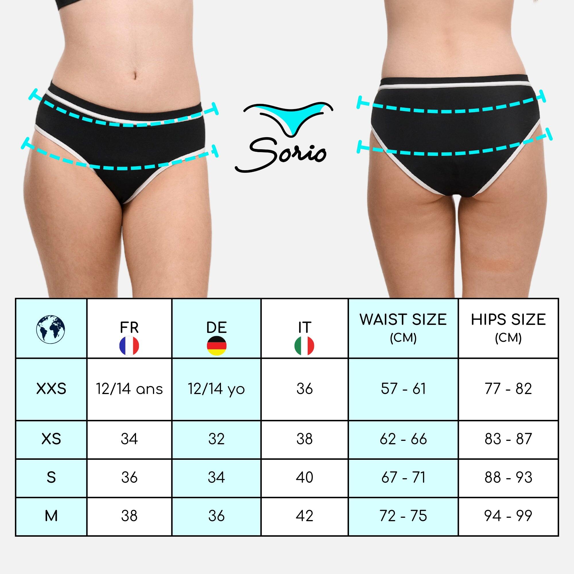 Menstruatie Bikinibroekje Tieners | Middelmatige Menstruatie | Ava 6/9