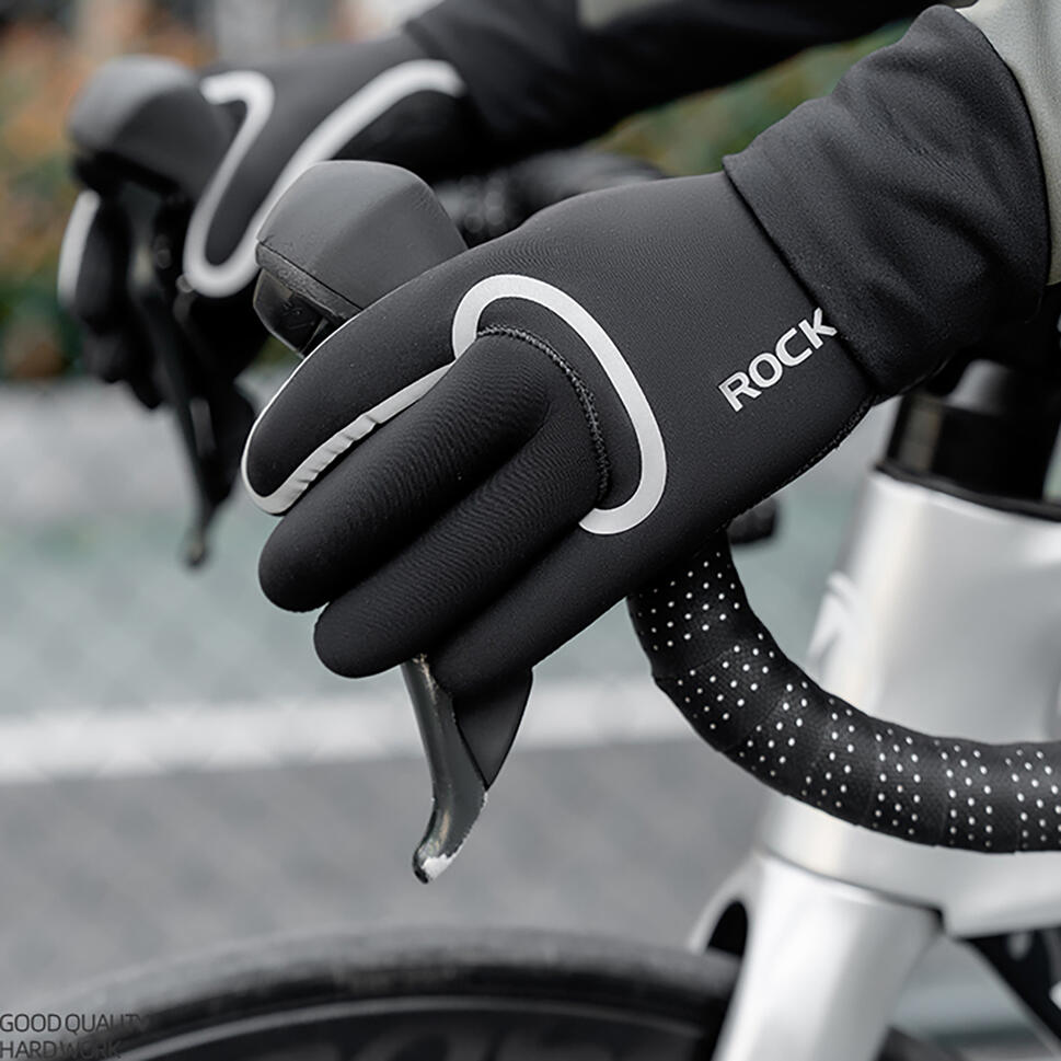 Rękawiczki rowerowe Rockbros pełne, wodoodporne