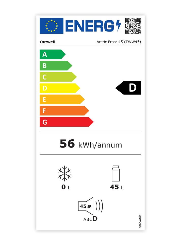 Lodówka przenośna Outwell Arctic Frost 45 - blk/grey