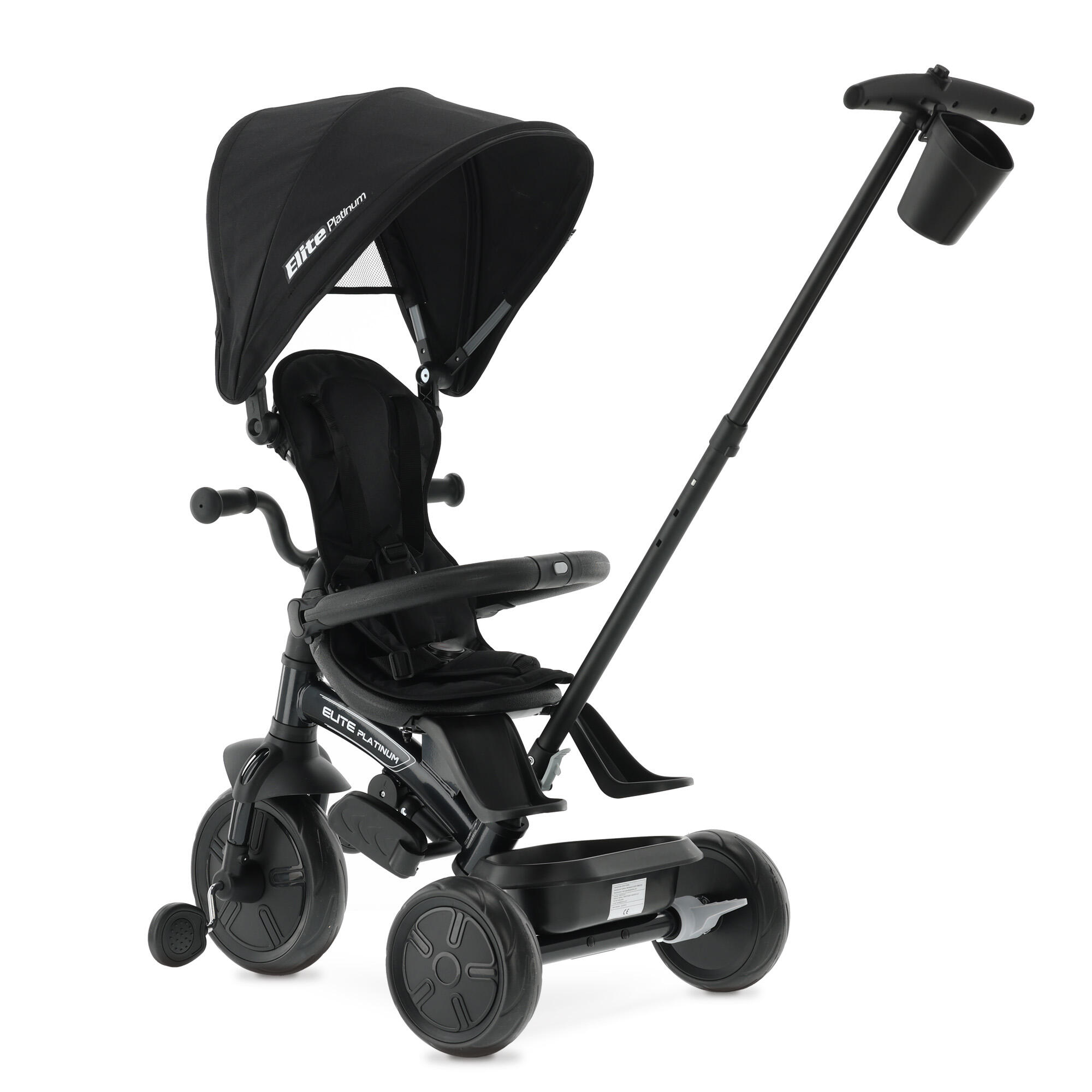 Qplay Elite Platinum - Triciclo - Preto 2/7