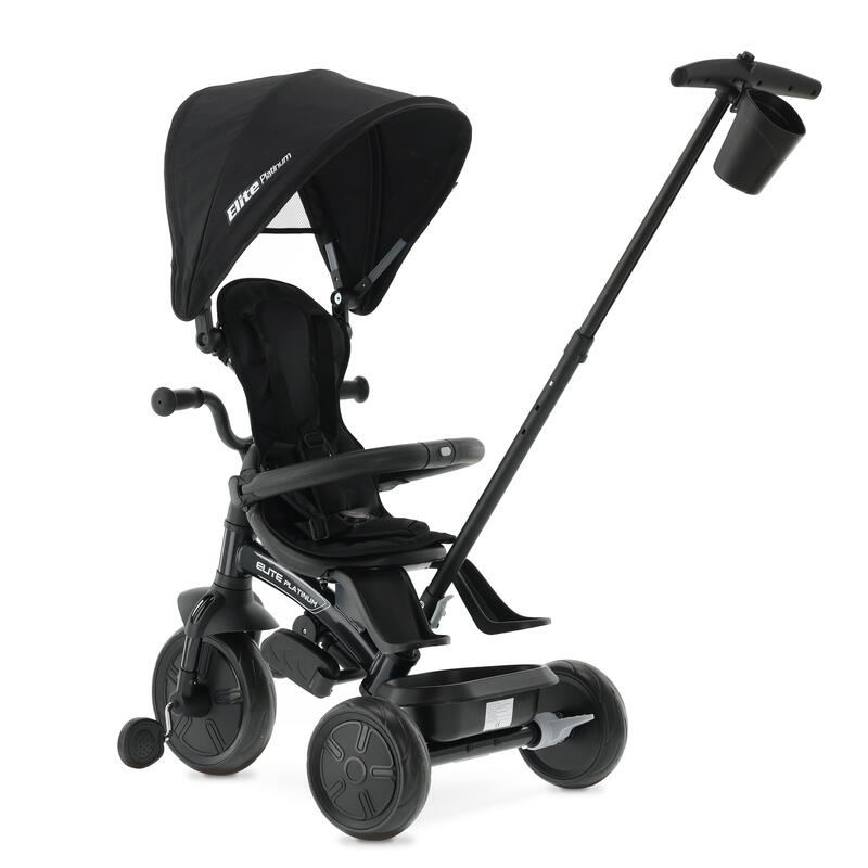 Qplay Elite Platinum - Tricicletă - Negru