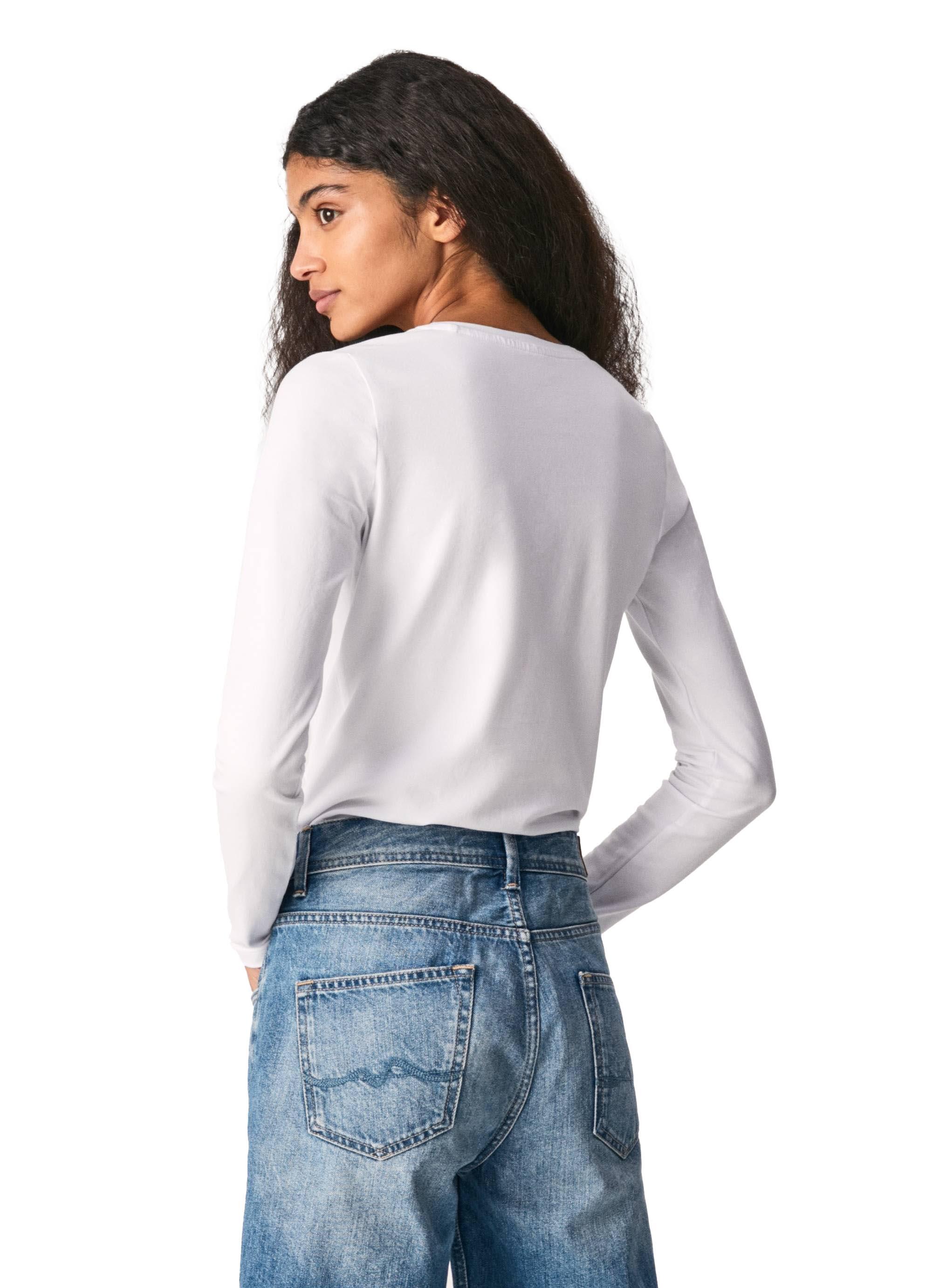 T-shirt manches longues femme Pepe Jeans New Virginia N 4/5
