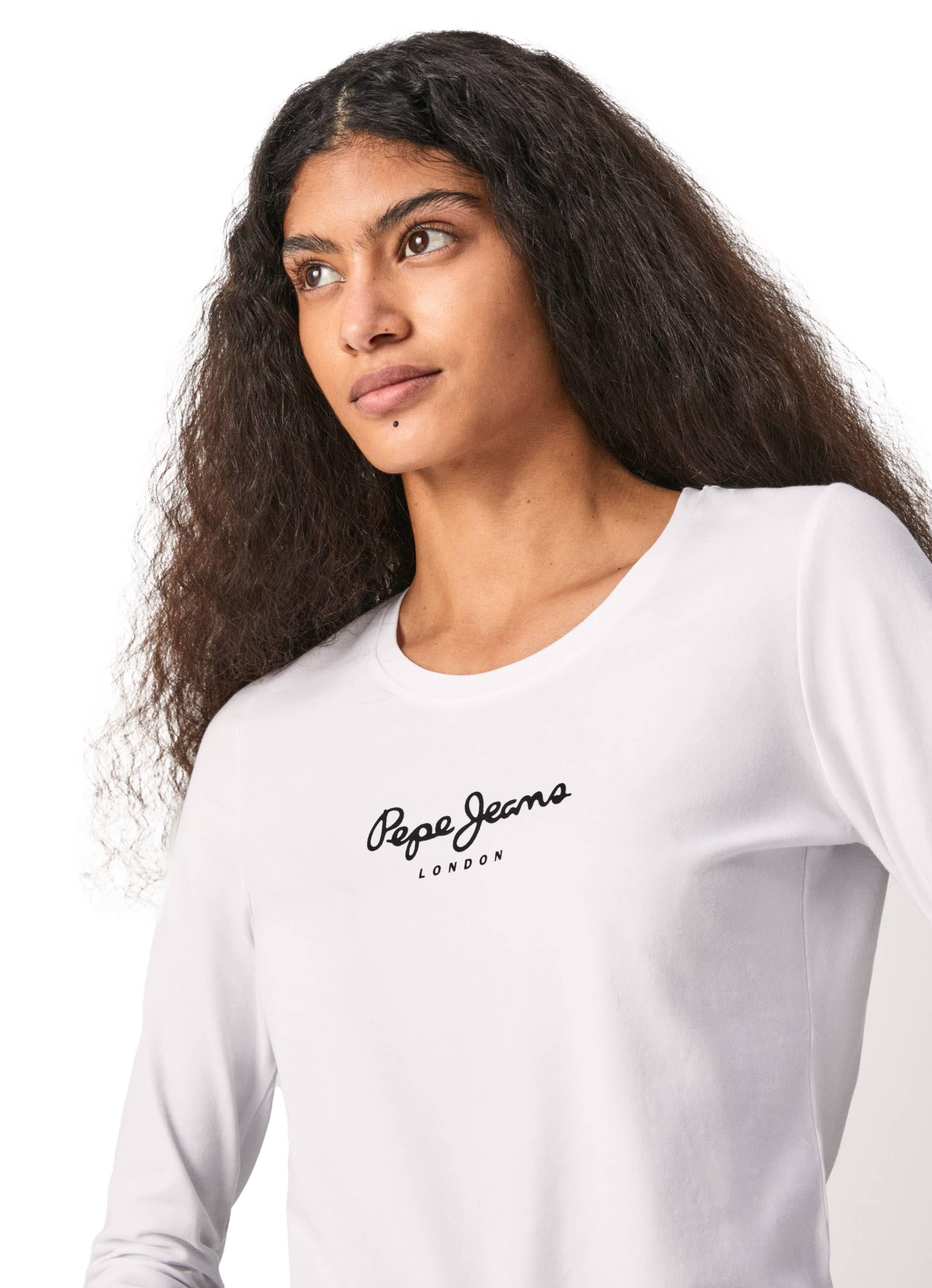 T-shirt manches longues femme Pepe Jeans New Virginia N 5/5