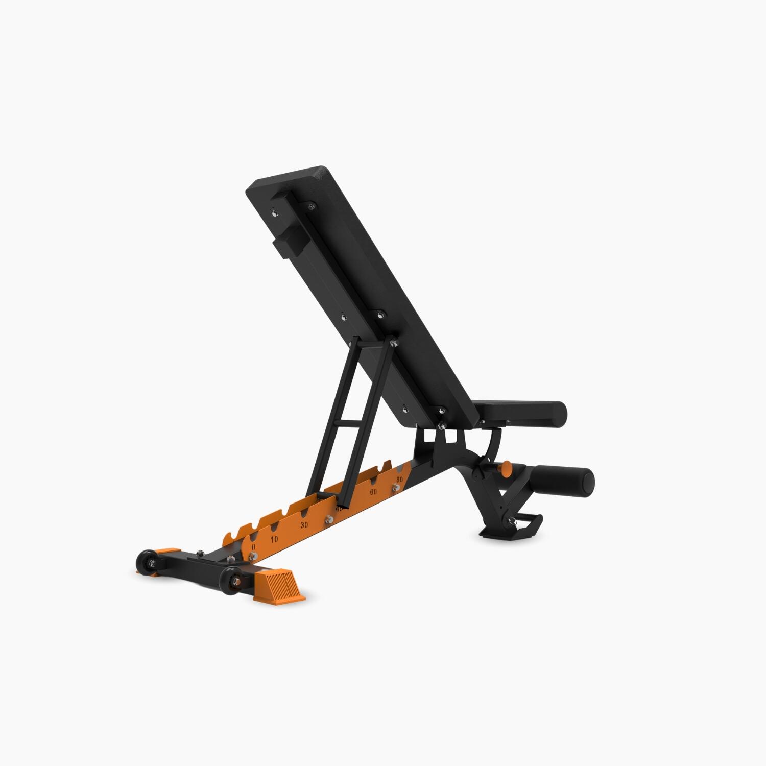 Panca da palestra Suprfit Flex Home con schienale regolabile 3/3