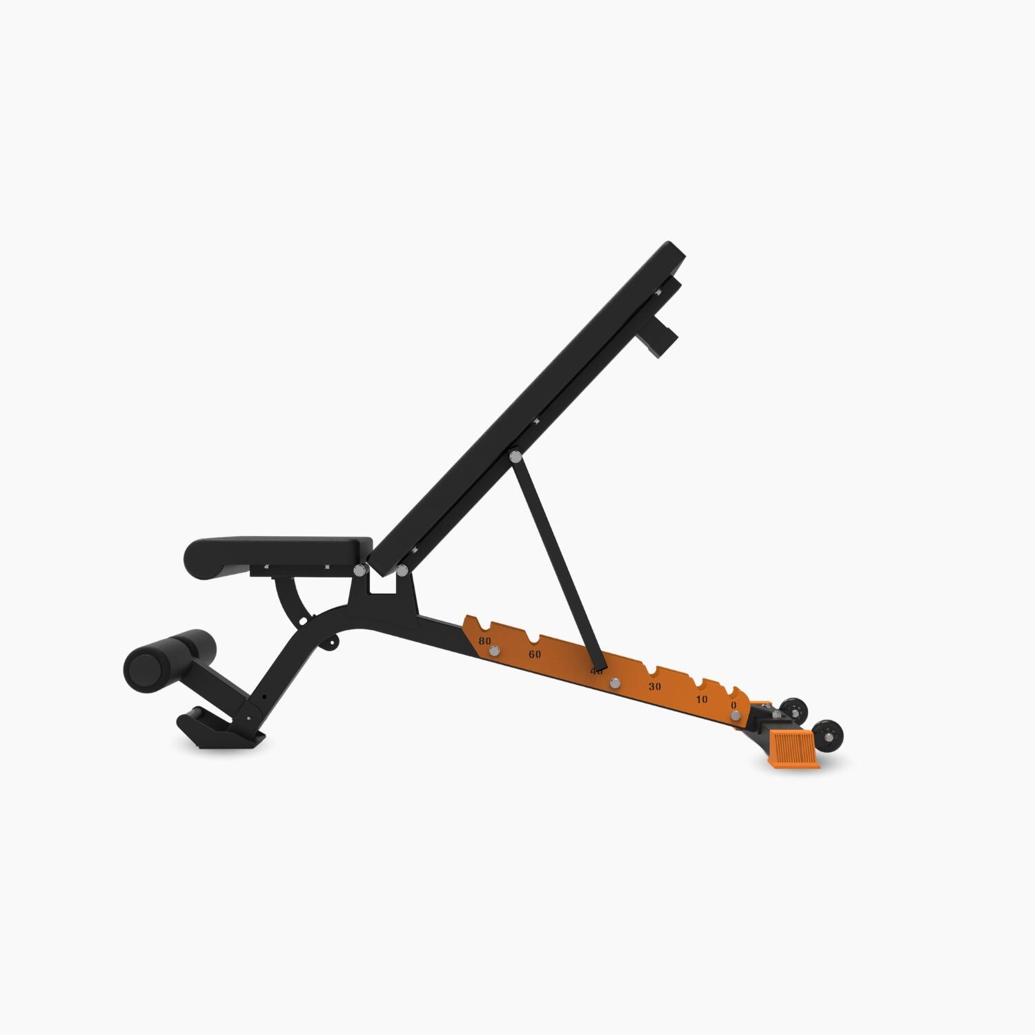 Panca da palestra Suprfit Flex Home con schienale regolabile 2/3