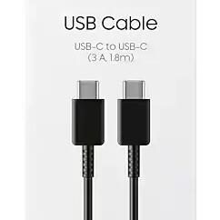 3 A USB C-cable - 1,8 m