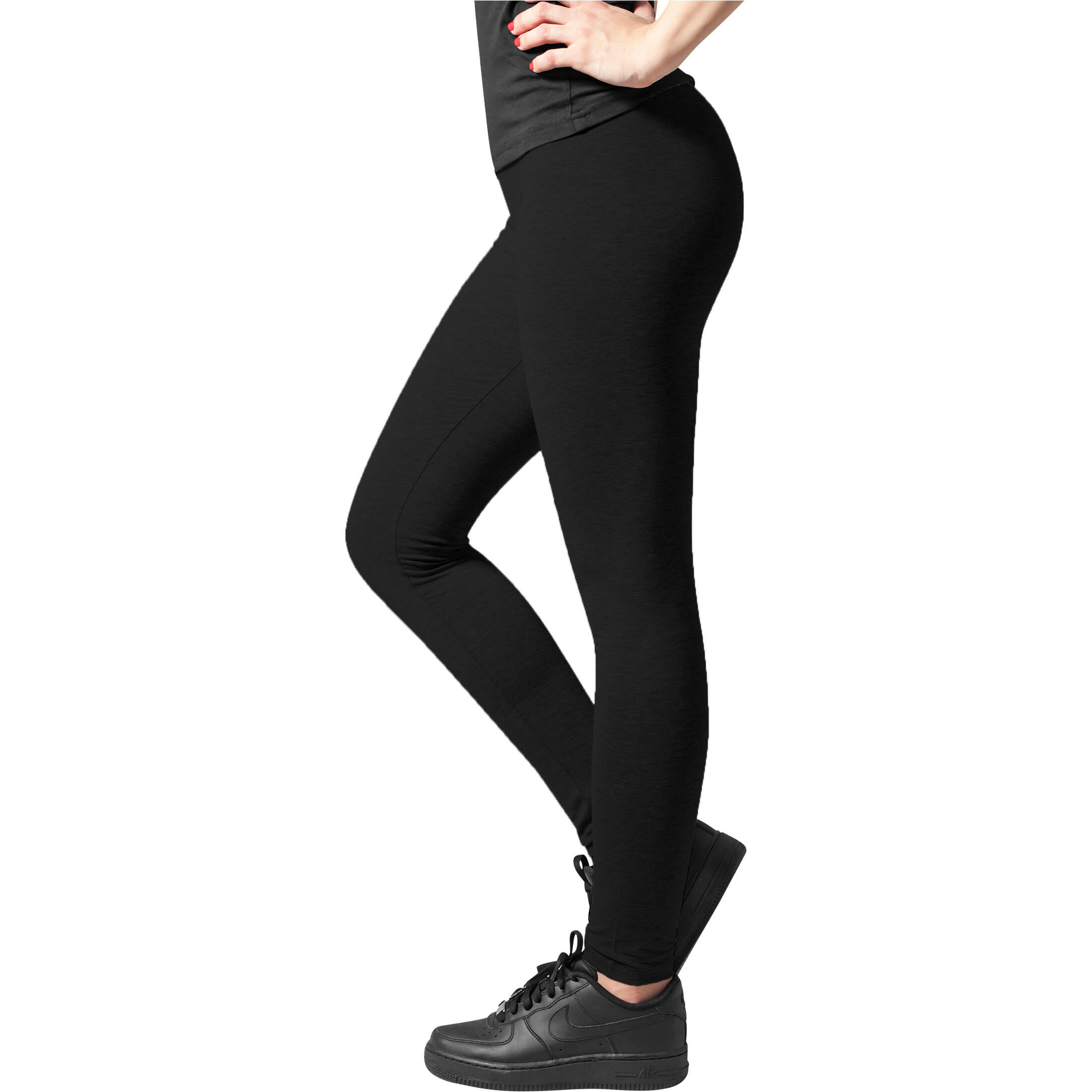 Urban Classics - Legging Femme Grandes Tailles Grandes Tailles Urban Classics Jersey - Legging - Noir - 58 4xl - Decathlon