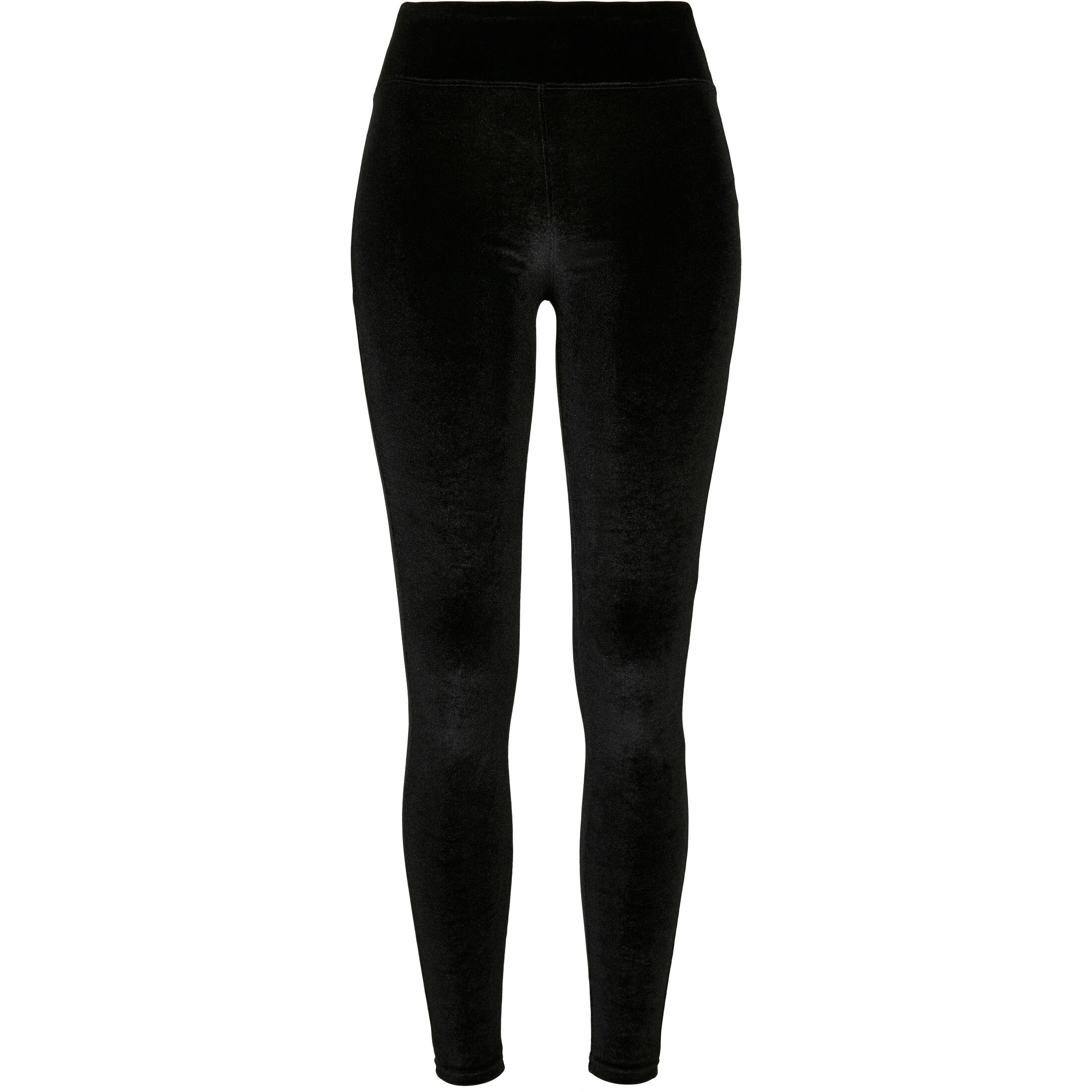 Urban Classics - Legging Taille Haute Femme Grandes Tailles Urban Classics Velvet(gt) - Legging - Noir - 52 2xl - Decathlon