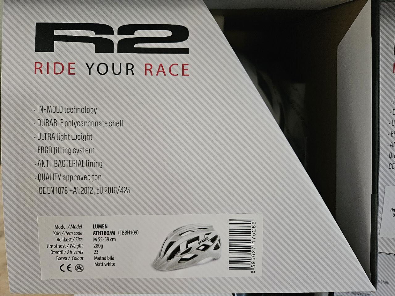 Casque vélo Lumen – Technologie In-Mold – Blanc 5/5