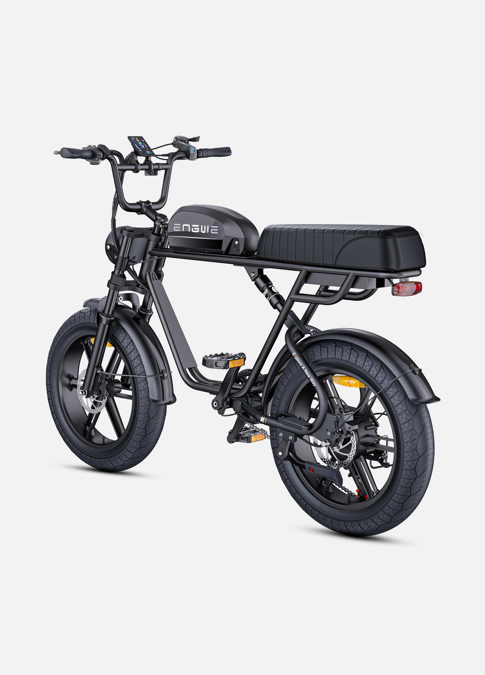 Bicicleta eléctrica ENGWE M1 con frenos hidráulicos Shimano 3/7