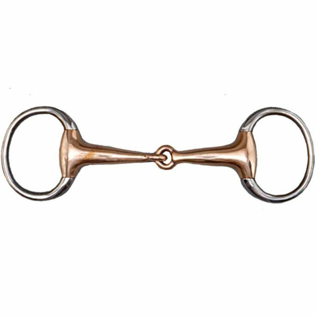 TATTINI 2 ring bit voor olijf paard, koperen vatenTattini