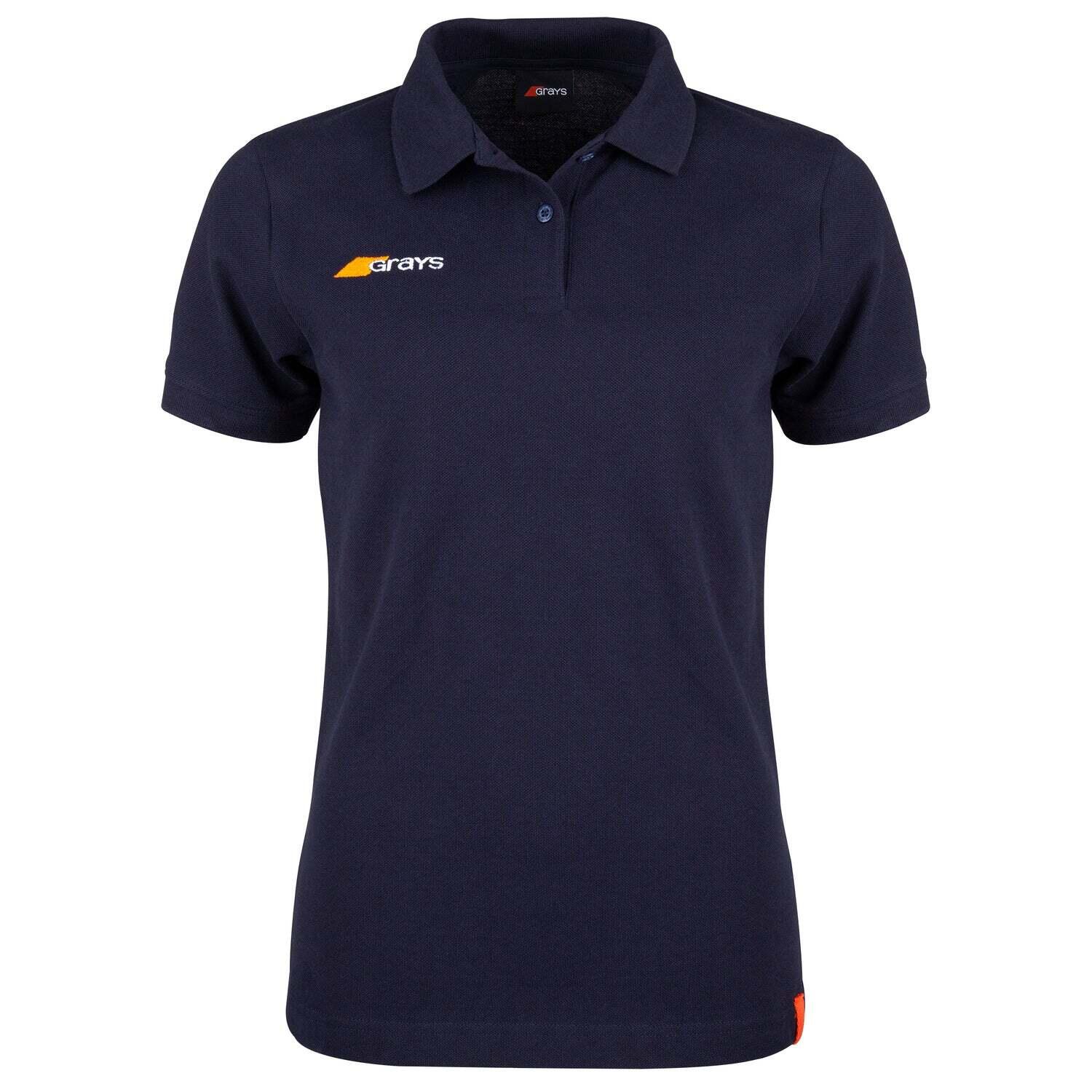 Grays - Polo Femme Grays Hockey Tangent - Polo Manches Courtes - Bleu -  Xl - Decathlon