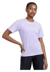 Maillot manches courtes vélo Craft ADV Gravel Lavande Femme