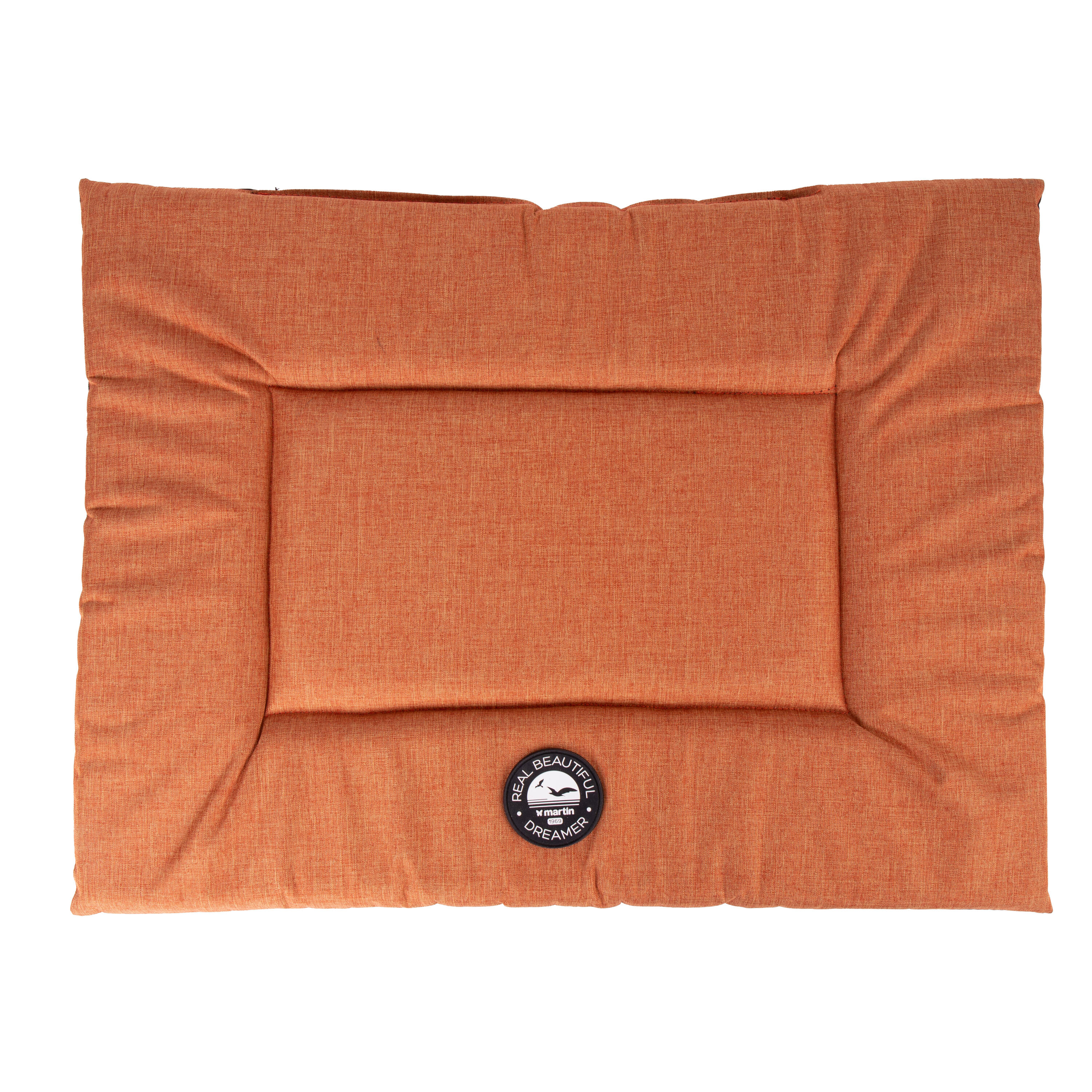 Martin Sellier - Coussin Pour Chien Martin Sellier Real Dreamer - Apportable - Orange - 80 Cm - Decathlon