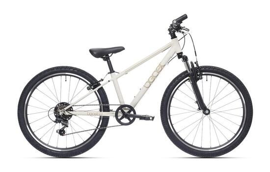 Bikefun Beast 24 Zoll Kinder-MTB, Shimano 6-Gang, V-Brakes, Kieselgrau