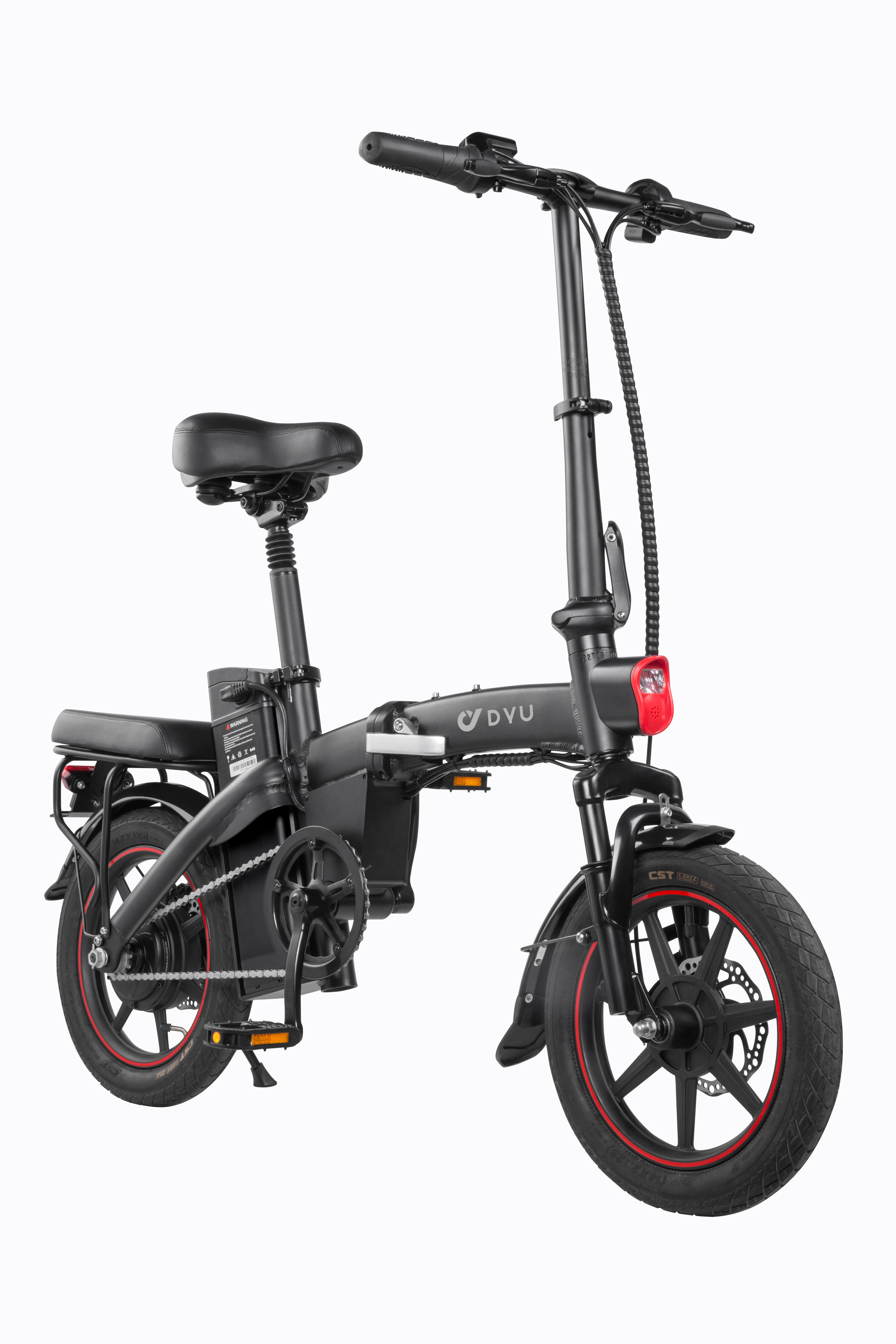 DYU DYU A5 Opvouwbare elektrische fiets, 250 watt motorvermogen