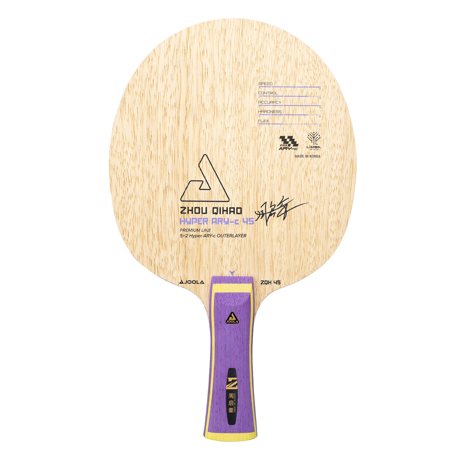 JOOLA Tafeltennisracket Joola ZQH Hyper ARY-c 45