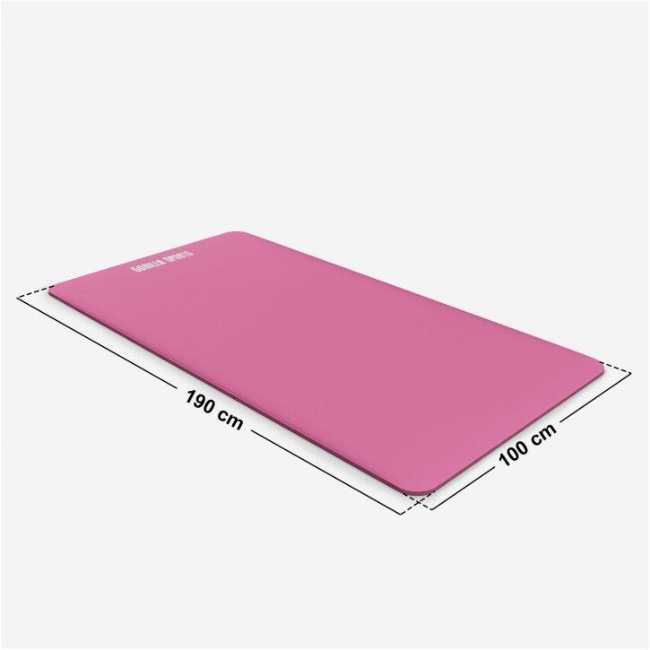 Saltea Yoga Fuchsia 190x100x1.5cm