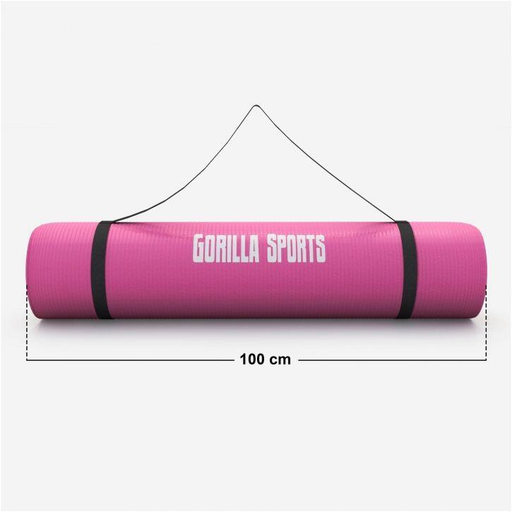 Saltea Yoga Fuchsia 190x100x1.5cm