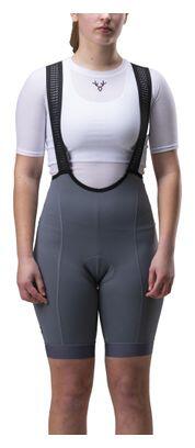 Cuissard Court Femme LeBram Galibier Gris Ardoise