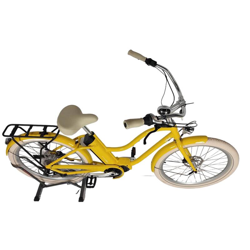 Vélo Beach cruiser électrique -  iPop City Boost 4.1 Jaune