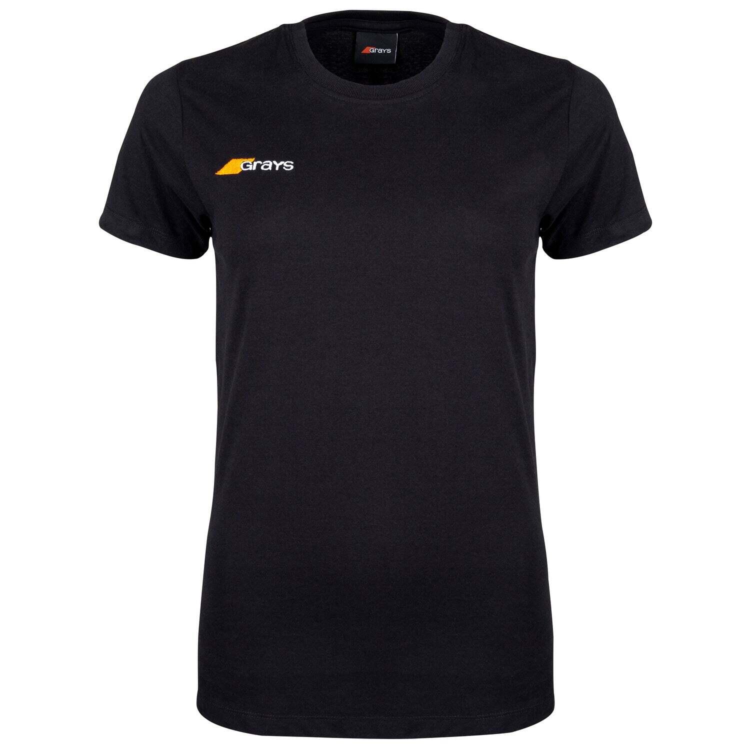Grays - Maillot Femme Grays Hockey Tangent - Maillot Manches Courtes - Noir - 44 L - Decathlon
