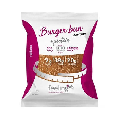 Proteinhaltige Brote - Burger Bun (80g)