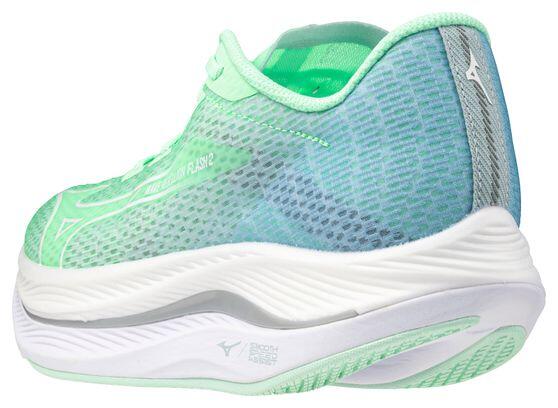 Chaussures Running Mizuno Wave Rebellion Flash 2 Vert Femme 6/7