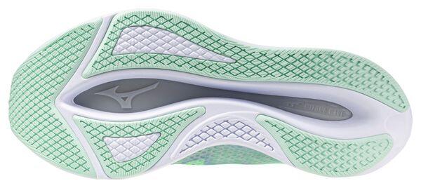 Chaussures Running Mizuno Wave Rebellion Flash 2 Vert Femme 4/7