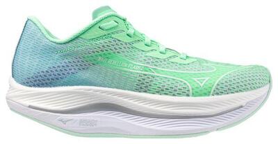 Mizuno wave rebellion flash 2 dames hardloopschoenen groen