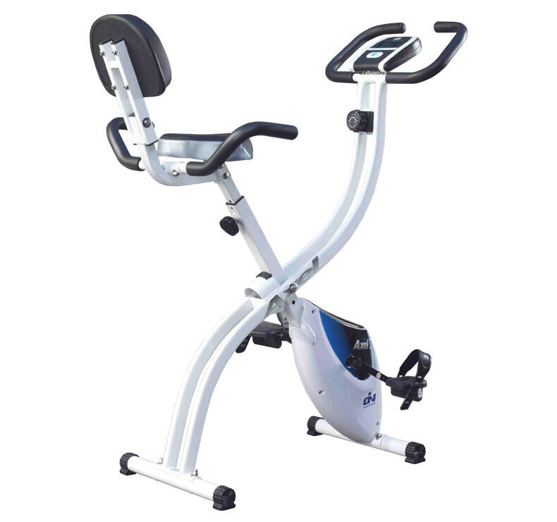 ION FITNESS Cyclette pieghevole ION Fitness AXEL con schienale e monitor LCD