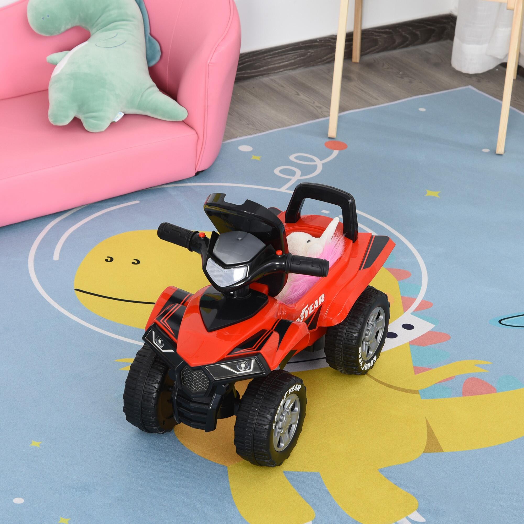 Quad Infantil HOMCOM 60x31x42cm Rojo 2/5